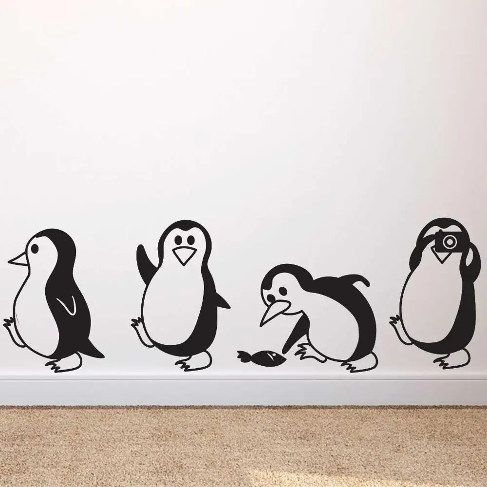 Cute Little Penguin Wall sticker Home Decor Kids Room Living Room Background Art Decor Animal Mural Decals
Cute Little Penguin Wall sticker Home Decor Kids Room Living Room Background Art Decor Animal Mural Decals