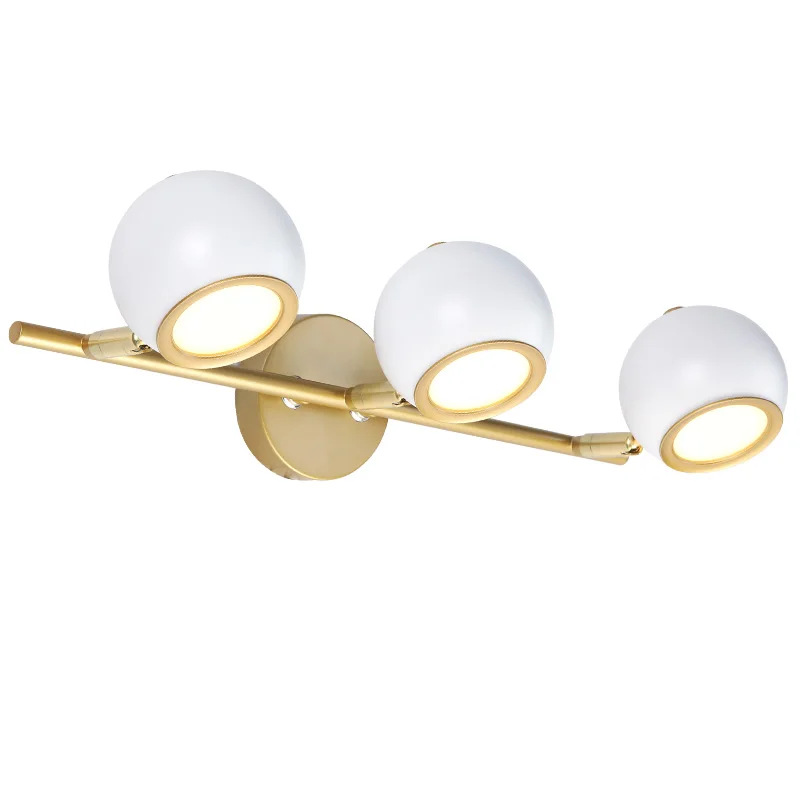 Creative Nordic mirror headlights bathroom waterproof LED simple makeup vanity cabinet light luxury wash sconce lamp YHJ013106
Creative Nordic mirror headlights bathroom waterproof LED simple makeup vanity cabinet light luxury wash sconce lamp YHJ013106