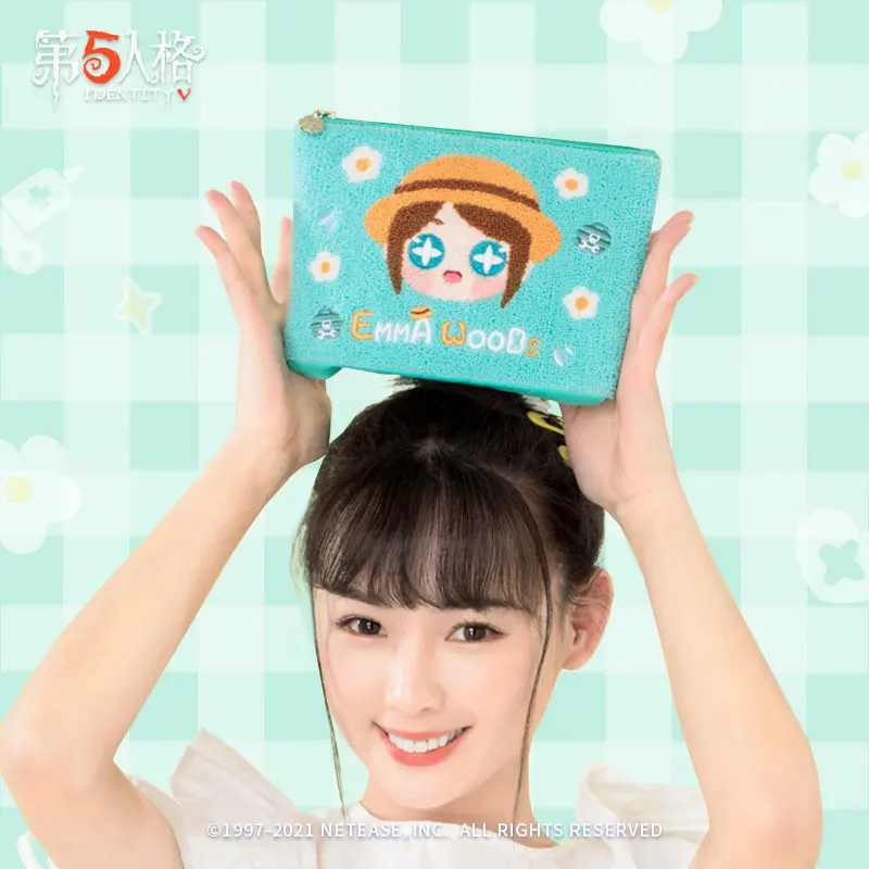 NEW Anime Game Identity V Kawaii Gardener Cosmetics Bag Canvas School Stationary Receive Black Tools Makeup Pouch Cosmetics Case
NEW Anime Game Identity V Kawaii Gardener Cosmetics Bag Canvas School Stationary Receive Black Tools Makeup Pouch Cosmetics Case
