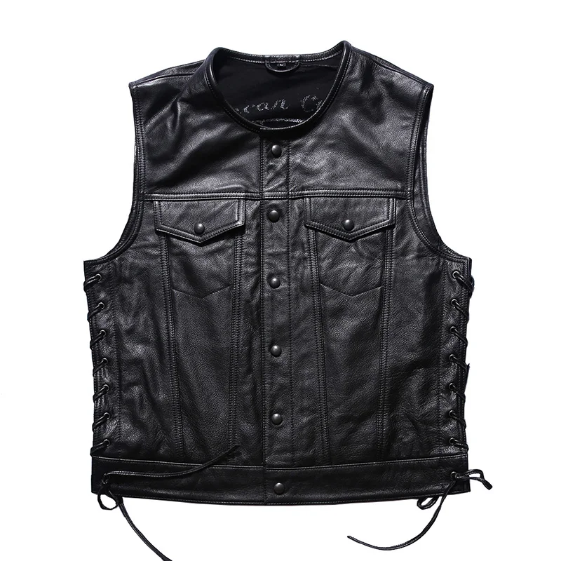 2050 Super Offer! Read Description! Asian Size Super Quality Cowhide Vest Men's Cow Leather Vest
2050 Super Offer! Read Description! Asian Size Super Quality Cowhide Vest Men's Cow Leather Vest
