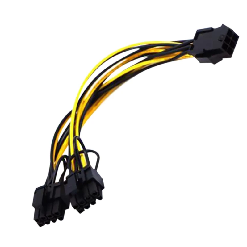 6Pin to Dual 8Pin Computer Graphics Power Cord 6P to Dual 8P (6+2) Power Supply Line One Point Two Extension Cord
6Pin to Dual 8Pin Computer Graphics Power Cord 6P to Dual 8P (6+2) Power Supply Line One Point Two Extension Cord