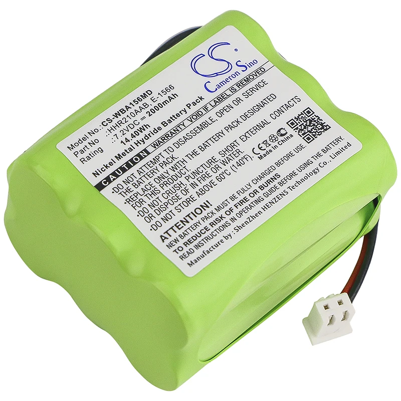 Battery for Weighing bedscale Baby One WUNDER,88889009, E-1566, HHR210AAB 7.2V/mA
Battery for Weighing bedscale Baby One WUNDER,88889009, E-1566, HHR210AAB 7.2V/mA