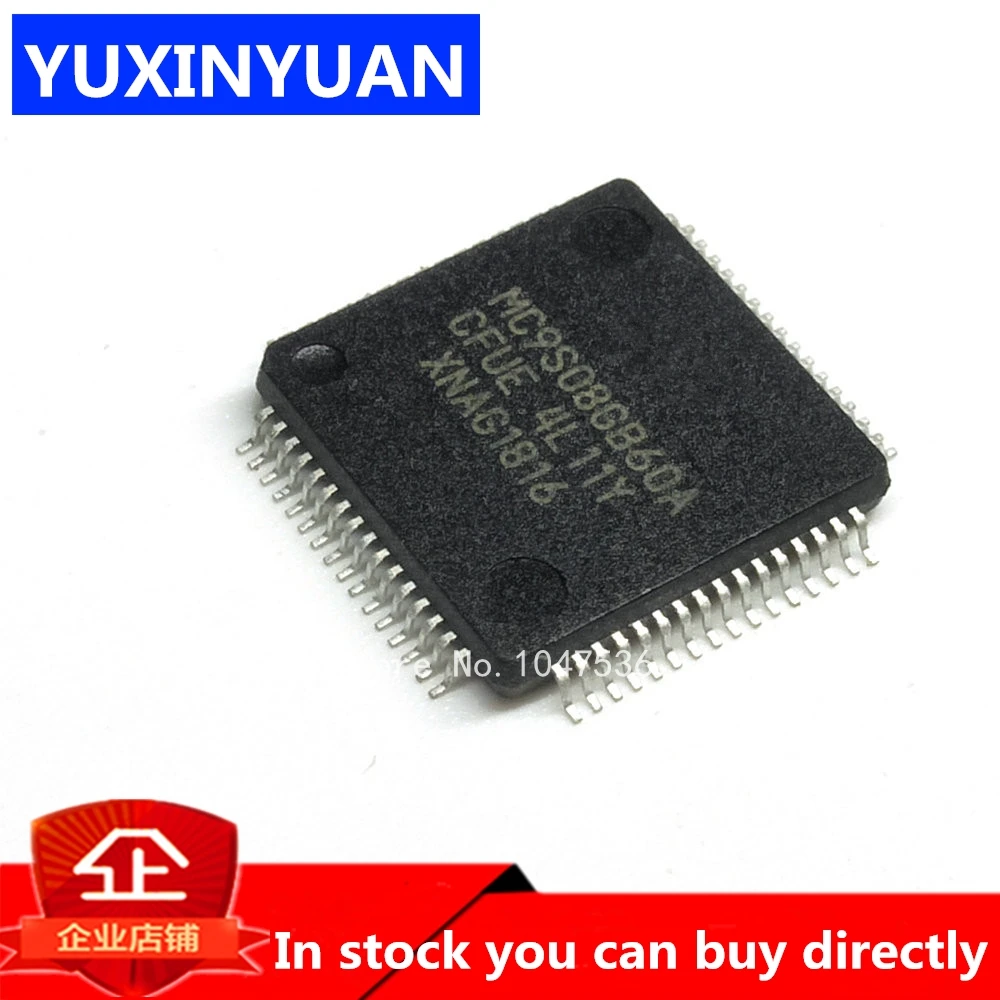 1 шт., интегральная микросхема MC9S08GB60ACFUE MC9S08GB60A MC9S08GB60 QFP 
1 шт., интегральная микросхема MC9S08GB60ACFUE MC9S08GB60A MC9S08GB60 QFP