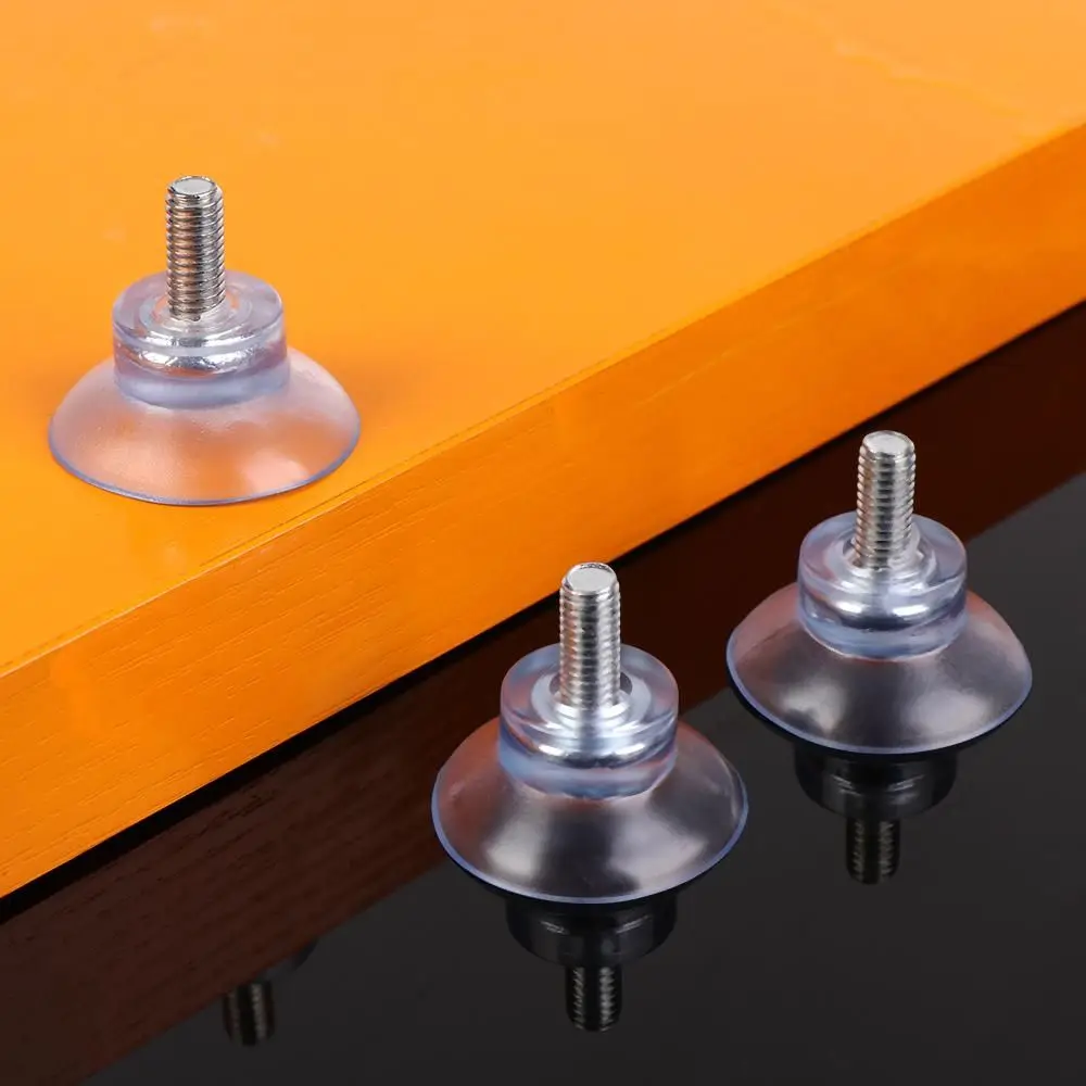 10Pcs M6/M8 Screw Rubber Suction Cup Transparent Suckers Turn Nut Glass Table Tops Storage Tool Hooks
10Pcs M6/M8 Screw Rubber Suction Cup Transparent Suckers Turn Nut Glass Table Tops Storage Tool Hooks