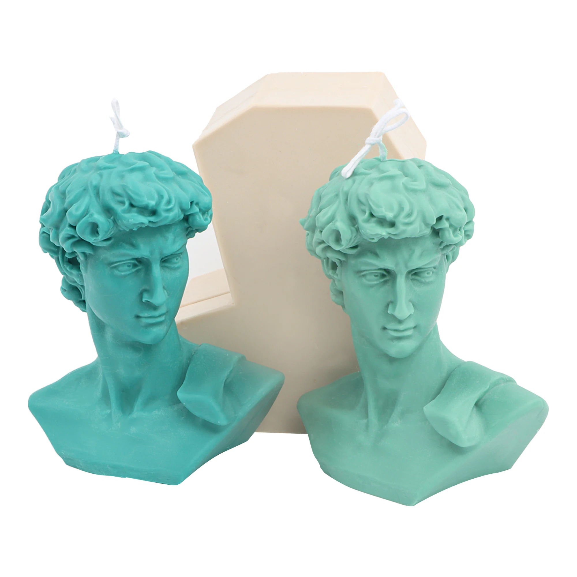 Michelangelo David Statue Candle Mould Western Art Tabletop Home Furnishing Plaster Soap Wax Statue Making Silicone Soap Mold
Michelangelo David Statue Candle Mould Western Art Tabletop Home Furnishing Plaster Soap Wax Statue Making Silicone Soap Mold