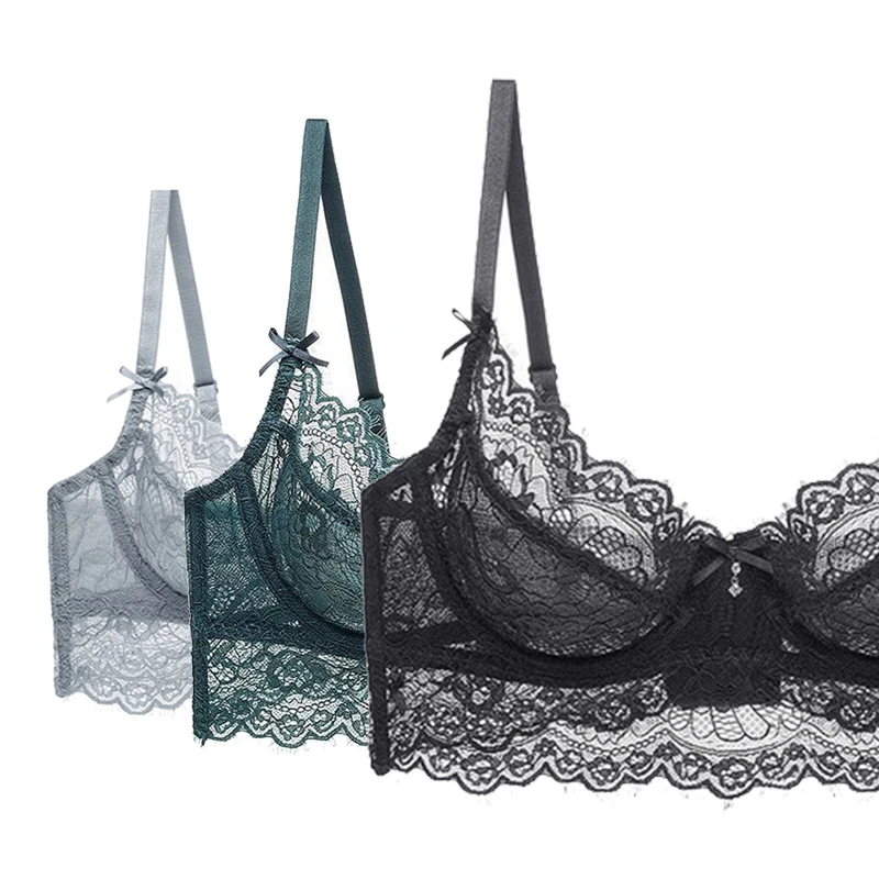 Женский кружевной бюстгальтер с чашками пуш-ап, с цветочной вышивкой
Женский кружевной бюстгальтер с чашками пуш-ап, с цветочной вышивкой