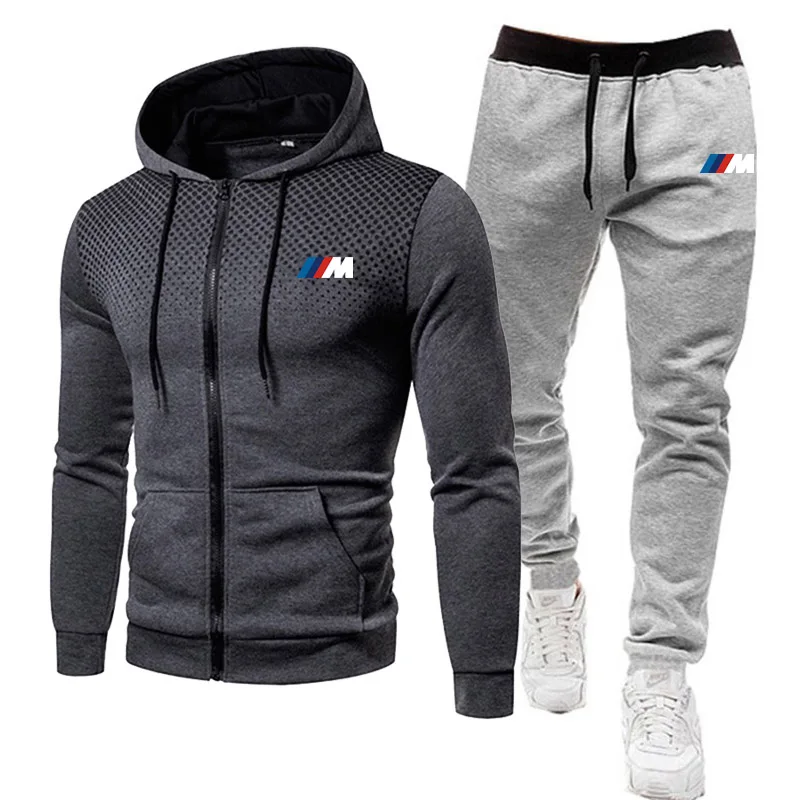 2021New BMW M Men's Football Sets Zipper Hoodie+Pants Two Pieces Casual Tracksuit Male Sportswear Gym Brand Clothing Sweat Suit
2021New BMW M Men's Football Sets Zipper Hoodie+Pants Two Pieces Casual Tracksuit Male Sportswear Gym Brand Clothing Sweat Suit