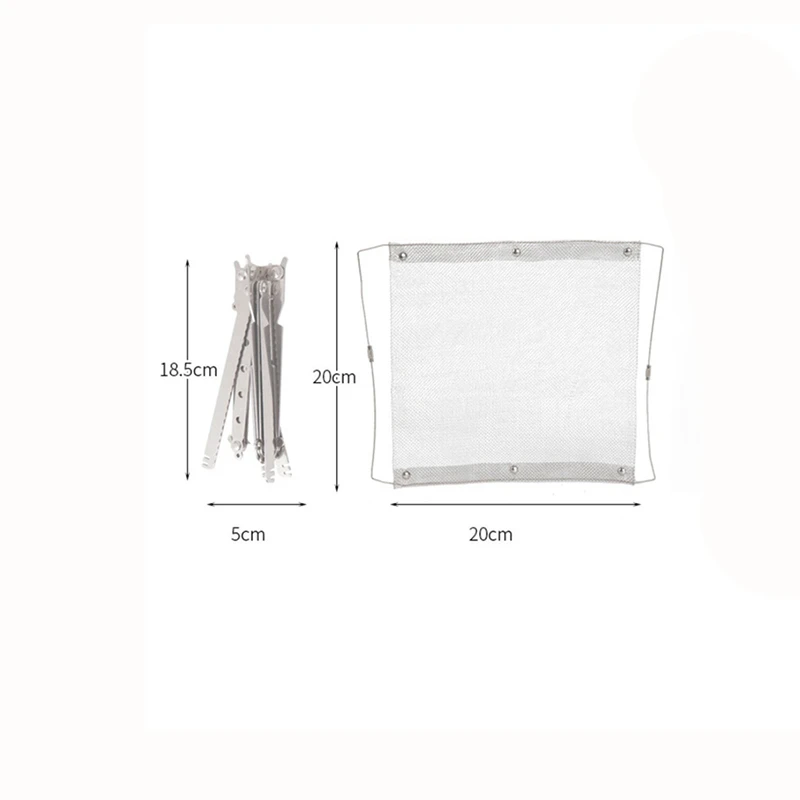 Portable Stainless Steel BBQ Grill Folding BBQ Grill Mini Pocket BBQ Grill Barbecue Accessories For Home Park Use
Portable Stainless Steel BBQ Grill Folding BBQ Grill Mini Pocket BBQ Grill Barbecue Accessories For Home Park Use