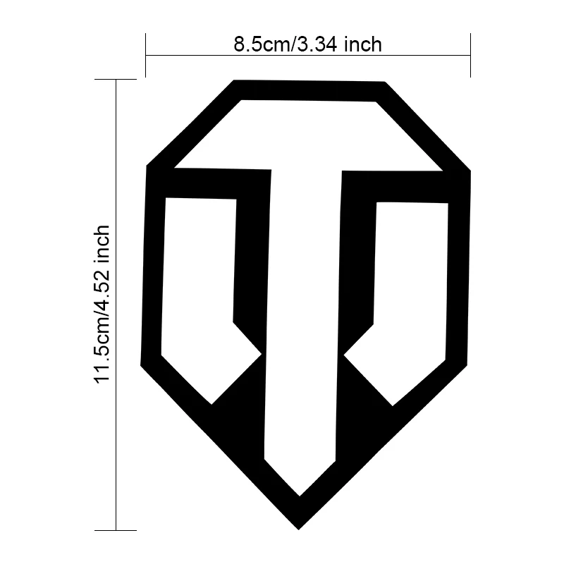 Fashion Games World of Tanks Logo Car Sticker Cool Stickers Personalize Decals Styling Decoration Black Silver
Fashion Games World of Tanks Logo Car Sticker Cool Stickers Personalize Decals Styling Decoration Black Silver
