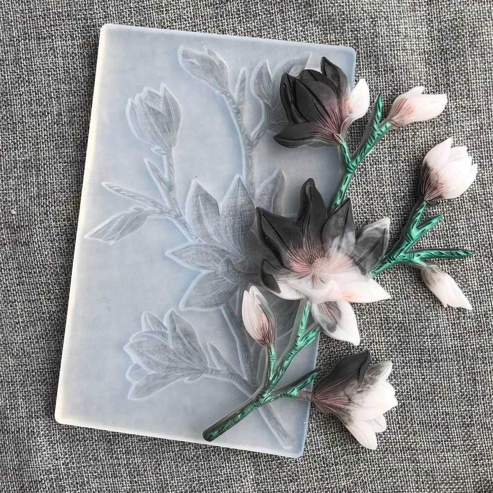 Retro camellia flower crystal epoxy silicone mold soft clay fondant plaster car decoration tool
Retro camellia flower crystal epoxy silicone mold soft clay fondant plaster car decoration tool