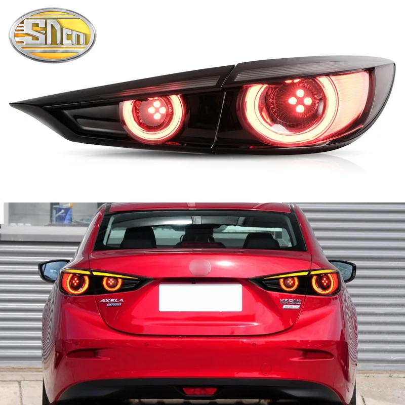 LED Rear Lamps for Mazda 3 Axela Tail Lights 2014-2018 Taillights Running Light + Brake + Reverse Lamp + Dynamic Turn Signal
LED Rear Lamps for Mazda 3 Axela Tail Lights 2014-2018 Taillights Running Light + Brake + Reverse Lamp + Dynamic Turn Signal