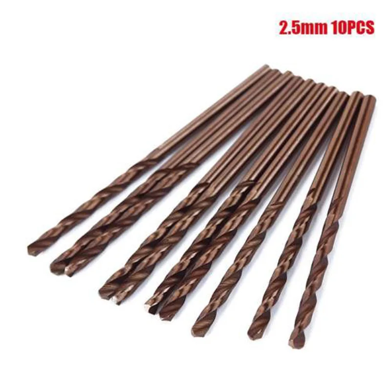 10pcs Twist Hand Drill Bit Set High Speed Steel Straight Shank For Woodworking Hole Engineering Use Building
10pcs Twist Hand Drill Bit Set High Speed Steel Straight Shank For Woodworking Hole Engineering Use Building
