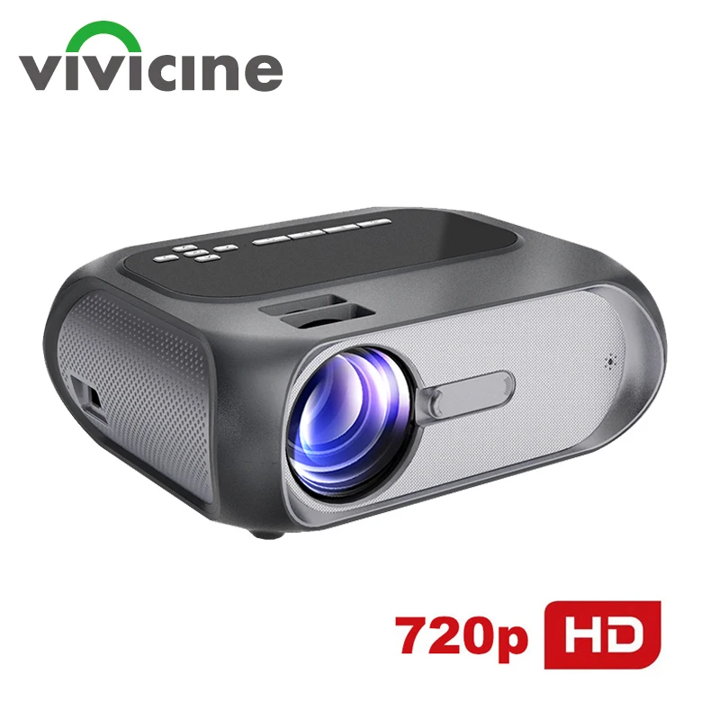 Портативный проектор Vivicine T7 720P HD для домашнего кинотеатра видеоигр HDMI USB