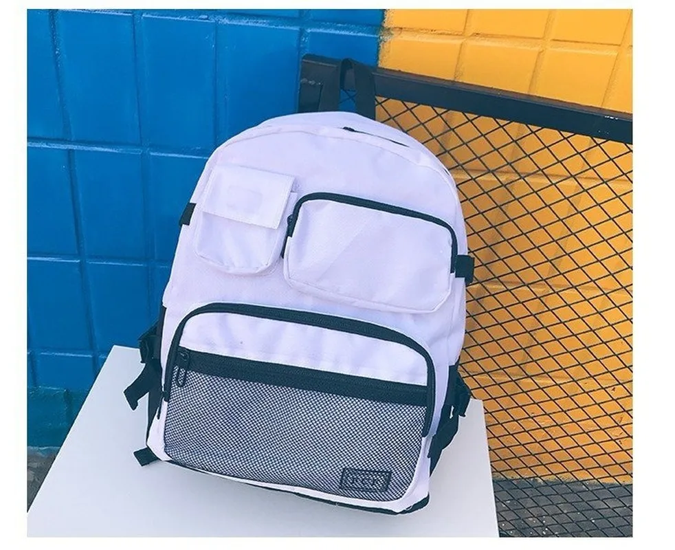 Schoolbag Female Student Harajuku Ulzzang Campus Backpacking Port Wind Multi-bag Large Capacity Personality Backpack
Schoolbag Female Student Harajuku Ulzzang Campus Backpacking Port Wind Multi-bag Large Capacity Personality Backpack
