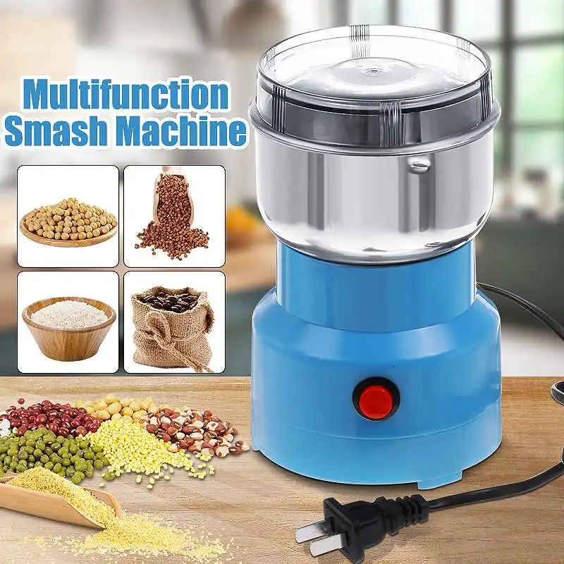 Electric Coffee Grinder 110V Cereal Nuts Beans Spices Blender Home Kitchen Grains Grinder Machine Multifunctional Coffee Chopper
Electric Coffee Grinder 110V Cereal Nuts Beans Spices Blender Home Kitchen Grains Grinder Machine Multifunctional Coffee Chopper