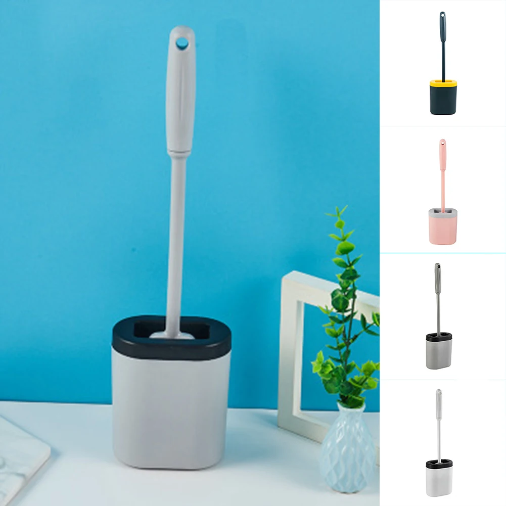 Quality 1 Set Long Handle Gap Soft Toilet Brush Wall-mounted Silicone Toilet Brush Home Garden Supplies 2020 NEW YEAR Hot Sale
Quality 1 Set Long Handle Gap Soft Toilet Brush Wall-mounted Silicone Toilet Brush Home Garden Supplies 2020 NEW YEAR Hot Sale