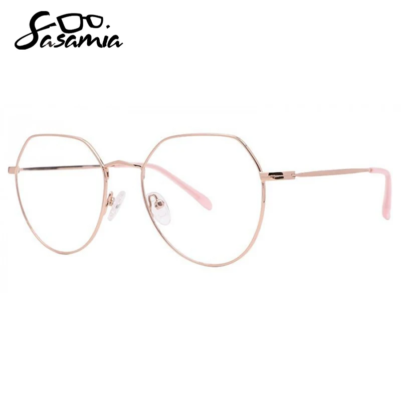 SASAMIA Woman Glasses Frame Geometric Shape Female Eyeglasses Frames Optical Prescription with Clear Lens Myopia Glasses MW0008
SASAMIA Woman Glasses Frame Geometric Shape Female Eyeglasses Frames Optical Prescription with Clear Lens Myopia Glasses MW0008