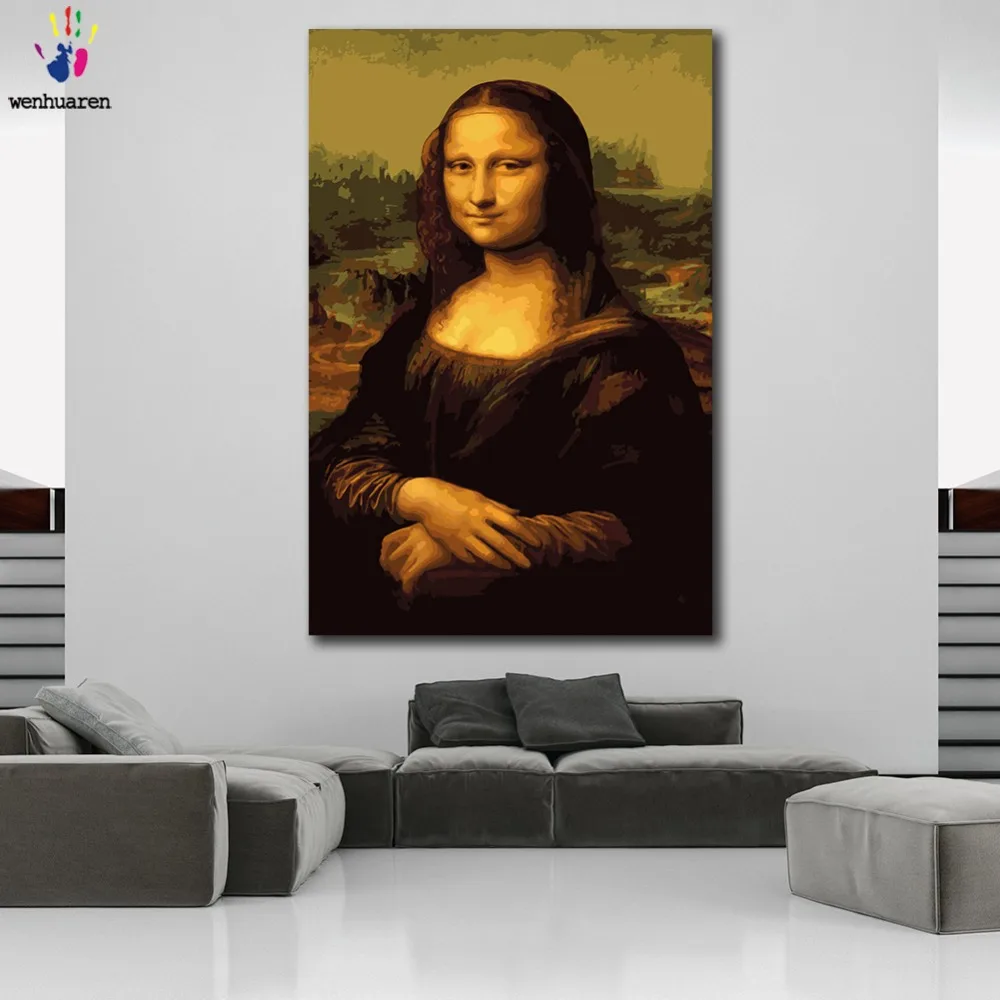 DIY colorings pictures by numbers with colors Da Vinci Mona Lisa picture drawing painting by numbers framed Home
DIY colorings pictures by numbers with colors Da Vinci Mona Lisa picture drawing painting by numbers framed Home