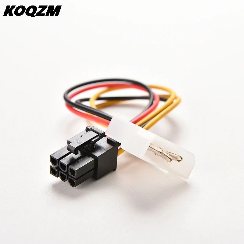 New 1PC 4-Pin to 6-Pin PCI-E Graphic Video Display Card Power Connector Cable Adapter Converter Cord 17.5cm Length
New 1PC 4-Pin to 6-Pin PCI-E Graphic Video Display Card Power Connector Cable Adapter Converter Cord 17.5cm Length