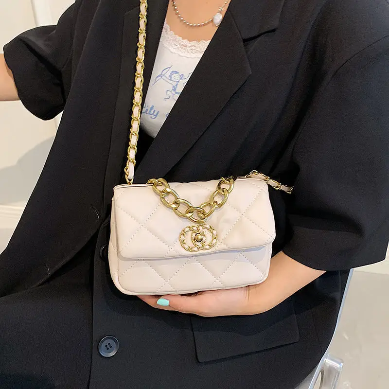 High-Quality Leather Women's Bags 2021 New Tide Diamond Lattice Chain Bag Fashion Versatile Crossbody Bags Luxury Women's Bags 
High-Quality Leather Women's Bags 2021 New Tide Diamond Lattice Chain Bag Fashion Versatile Crossbody Bags Luxury Women's Bags