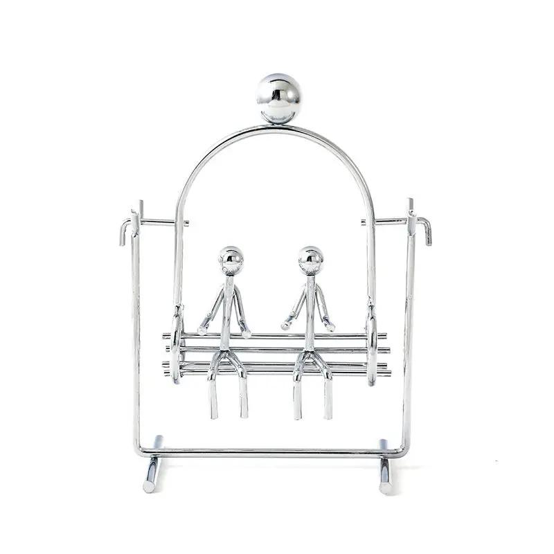 

Lovers Swing Newton Pendulum Physical Mechanics Decompression Desk Decoration Newton's Cradle Study Decoration Gift For Child