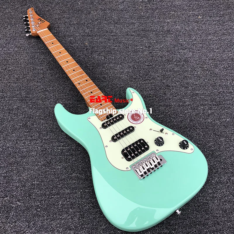EART electric guitar, portable travel guitar, 85mm peach blossom core two pieces of wood, Canadian maple neck, free shipping
EART electric guitar, portable travel guitar, 85mm peach blossom core two pieces of wood, Canadian maple neck, free shipping