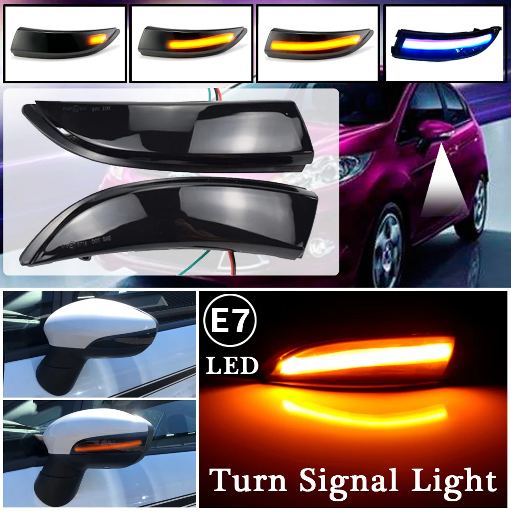 Flowing Water Blinker Side Mirror Flashing Light Blue LED Dynamic Turn Signal Light For Ford Fiesta 2008-2017 B-Max 2008-2017
Flowing Water Blinker Side Mirror Flashing Light Blue LED Dynamic Turn Signal Light For Ford Fiesta 2008-2017 B-Max 2008-2017