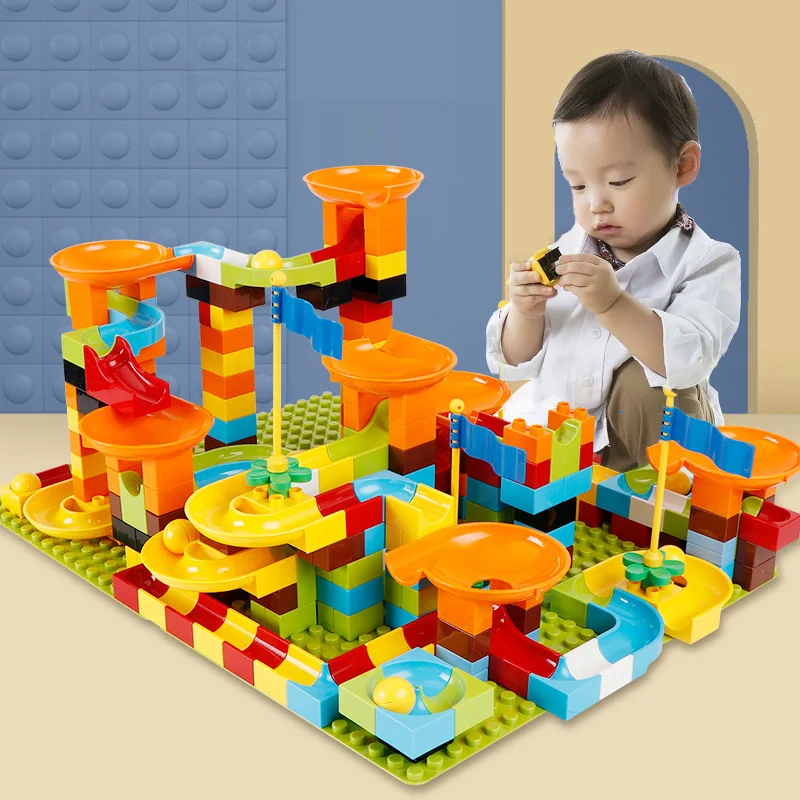 Large Particle Building Blocks Brick Marble Race Run Block 56-100pcs e Funnel Slide Blocks DIY Bricks Children Big Size Toys
Large Particle Building Blocks Brick Marble Race Run Block 56-100pcs e Funnel Slide Blocks DIY Bricks Children Big Size Toys