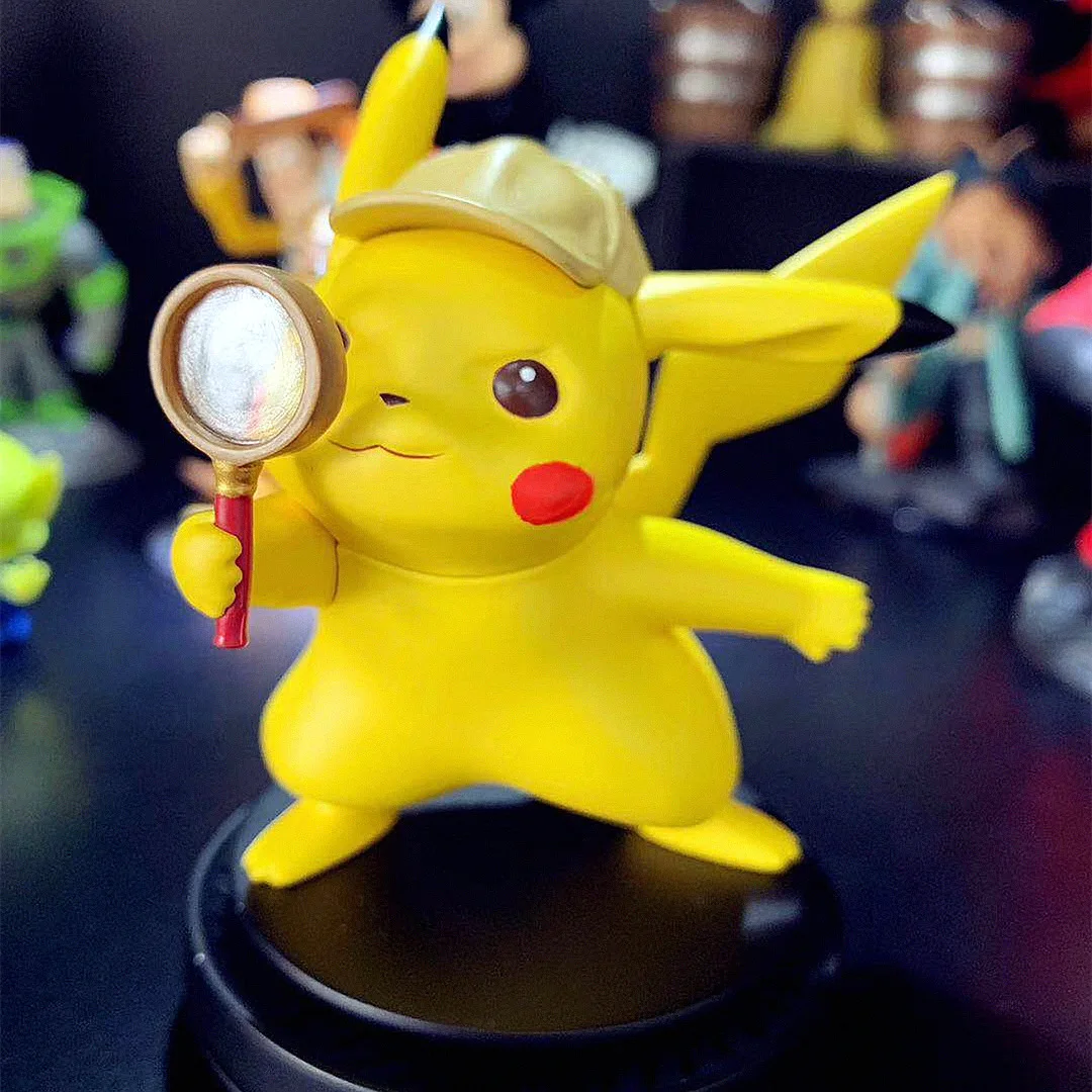 Pokemon Toy 8cm Detective Pikachu Bulbasaur Jigglypuff Cartoon Anime Figure Model Doll Collection Children Gift
Pokemon Toy 8cm Detective Pikachu Bulbasaur Jigglypuff Cartoon Anime Figure Model Doll Collection Children Gift