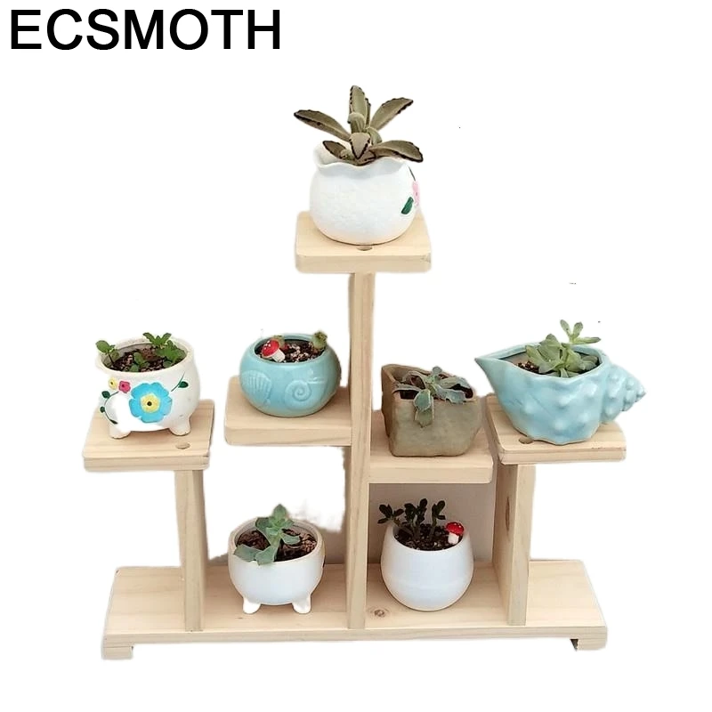 Стойка для растений Madera Estante Stojaki Na Kwiaty Estanteria Para Plantas напольная полка вырезания