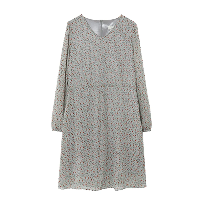 ZAWAHIKI Vintage Elegant Women's Dress Spring 2021 V Neck Long Sleeve Drawstring Slim Waist Print Vestidos Chiffon Short Dress
ZAWAHIKI Vintage Elegant Women's Dress Spring 2021 V Neck Long Sleeve Drawstring Slim Waist Print Vestidos Chiffon Short Dress