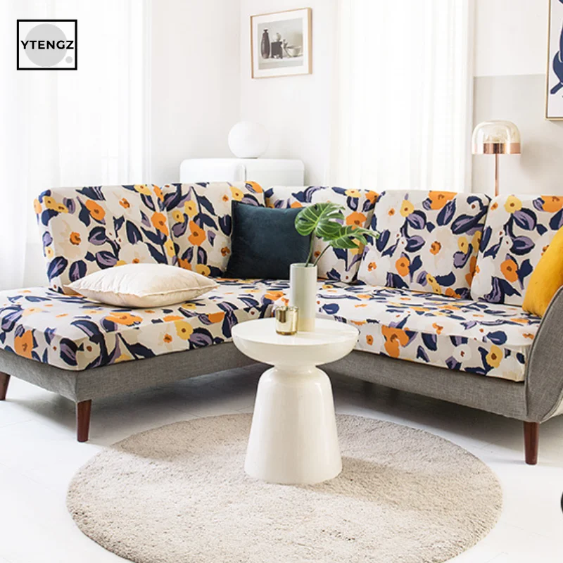 Nordic style Sofa Seat cover Abstract Print Sofa Slipcovers Milk silk fabric Sofa Cover soft stretch elastic funiture protector
Nordic style Sofa Seat cover Abstract Print Sofa Slipcovers Milk silk fabric Sofa Cover soft stretch elastic funiture protector