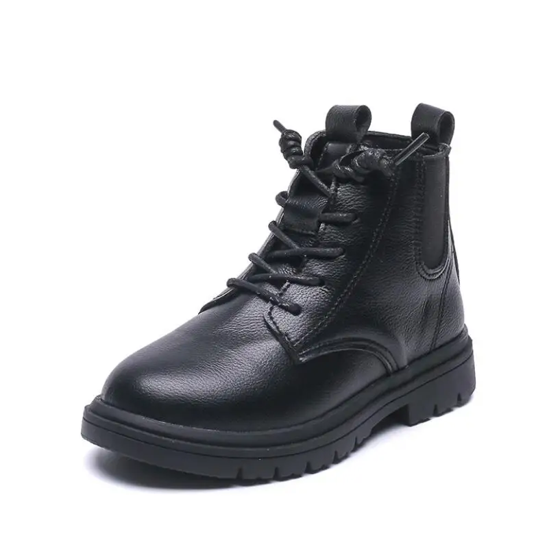 Martin Boots For Children Size 26-36 Short Boots For Girl Leather Plush Waterproof Winter Kids Snow Shoes Girls Rubber Boots
Martin Boots For Children Size 26-36 Short Boots For Girl Leather Plush Waterproof Winter Kids Snow Shoes Girls Rubber Boots