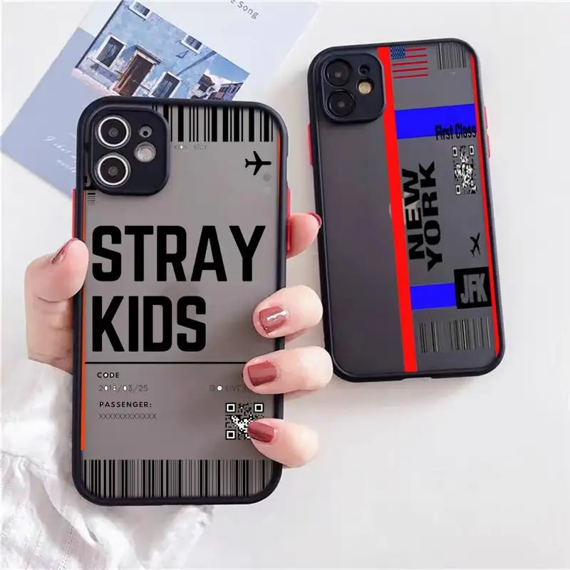 Stray Kids Air tickets Design Phone Case For iphone 13 12 11 xr xs x 7 8 pro max Light black Soft TPU Silicone Clear Case Cover
Stray Kids Air tickets Design Phone Case For iphone 13 12 11 xr xs x 7 8 pro max Light black Soft TPU Silicone Clear Case Cover