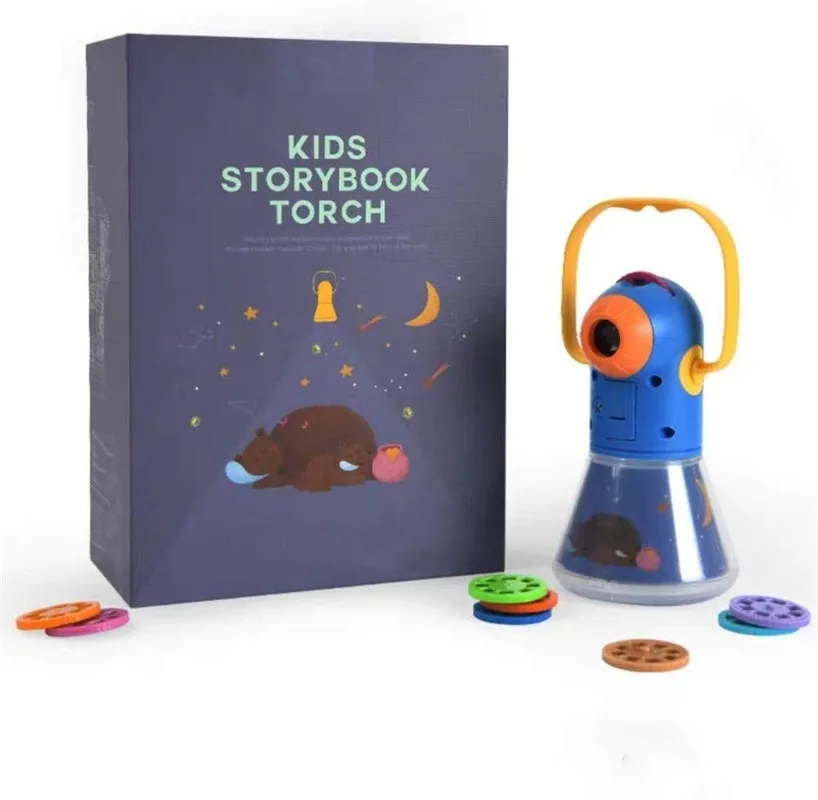 Zhenwei детская история книжка факел носветильник Свет Проекция историй-детская история книжка проектор восьми историй свитки для малышей дет...
Zhenwei детская история книжка факел носветильник Свет Проекция историй-детская история книжка проектор восьми историй свитки для малышей дет...