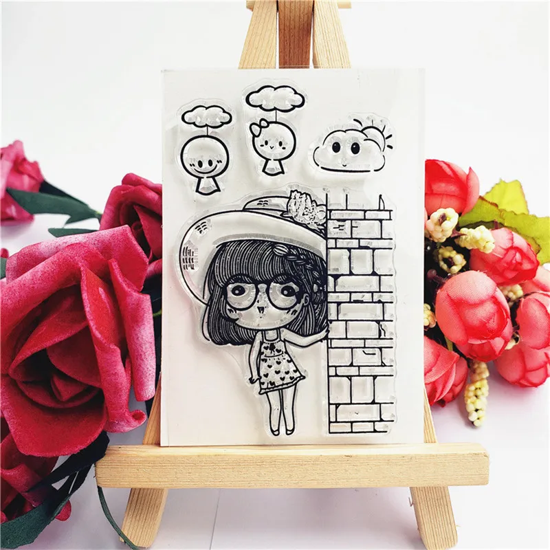 2021 NEW Sunny Doll Cute Girl Cloud Clear Stamp Transparent Scrapbooking DIY Card Handmade Kid Silicone Seal Crafts Collection
2021 NEW Sunny Doll Cute Girl Cloud Clear Stamp Transparent Scrapbooking DIY Card Handmade Kid Silicone Seal Crafts Collection