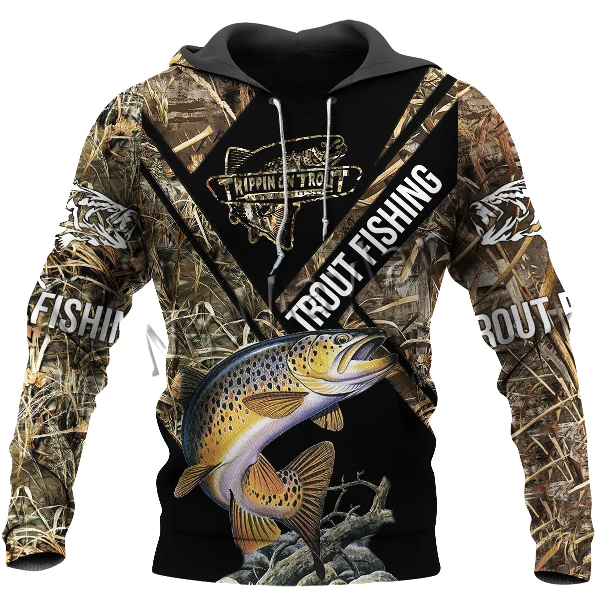 3D Print Fashion Animal Trout Fishing Art Camo Men Women Sportswear Casual Hoodie Zipper / Sweatshirt / Jacket / Plus Size S-189
3D Print Fashion Animal Trout Fishing Art Camo Men Women Sportswear Casual Hoodie Zipper / Sweatshirt / Jacket / Plus Size S-189
