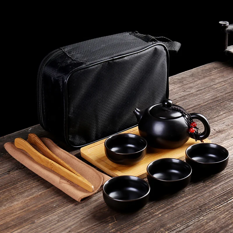 Travel Tea Set Portable Bag, Fast Guest Kungfu Ceramics, One Pot, Four Cups of Office Business Gifts
Travel Tea Set Portable Bag, Fast Guest Kungfu Ceramics, One Pot, Four Cups of Office Business Gifts