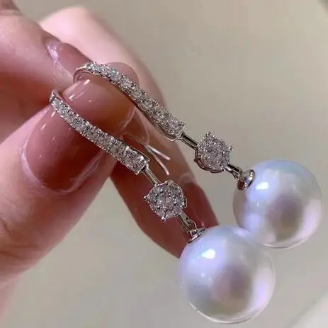 Серьги из серебра 925 пробы с инкрустированными кристаллами циркона, белые, розовые, 8-9 мм, ювелирные изделия
Серьги из серебра 925 пробы с инкрустированными кристаллами циркона, белые, розовые, 8-9 мм, ювелирные изделия