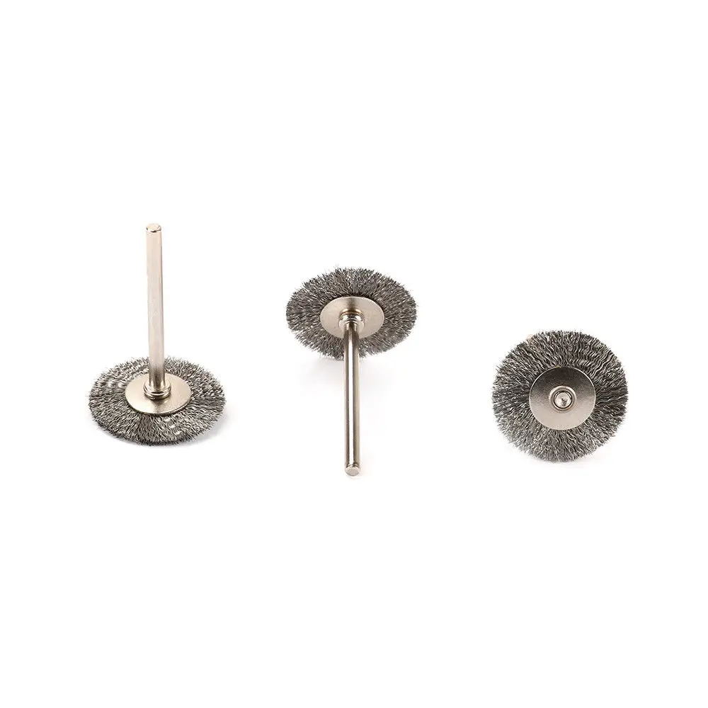 50Pcs 25mm Stainless Steel Wire Wheel Brush Cup Shank Rotary Polishing practical
50Pcs 25mm Stainless Steel Wire Wheel Brush Cup Shank Rotary Polishing practical
