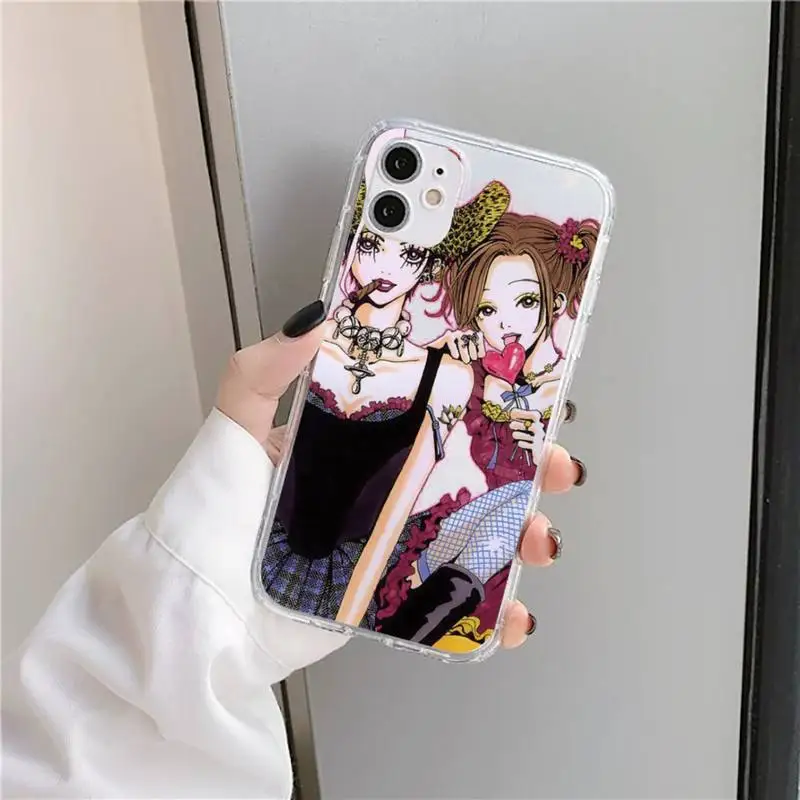 anime cartoon cute aesthetic NaNa osaki Phone Case Transparent for iPhone 11 12 mini pro XS MAX 8 7 6 6S Plus X 5S SE 2020 XR
anime cartoon cute aesthetic NaNa osaki Phone Case Transparent for iPhone 11 12 mini pro XS MAX 8 7 6 6S Plus X 5S SE 2020 XR