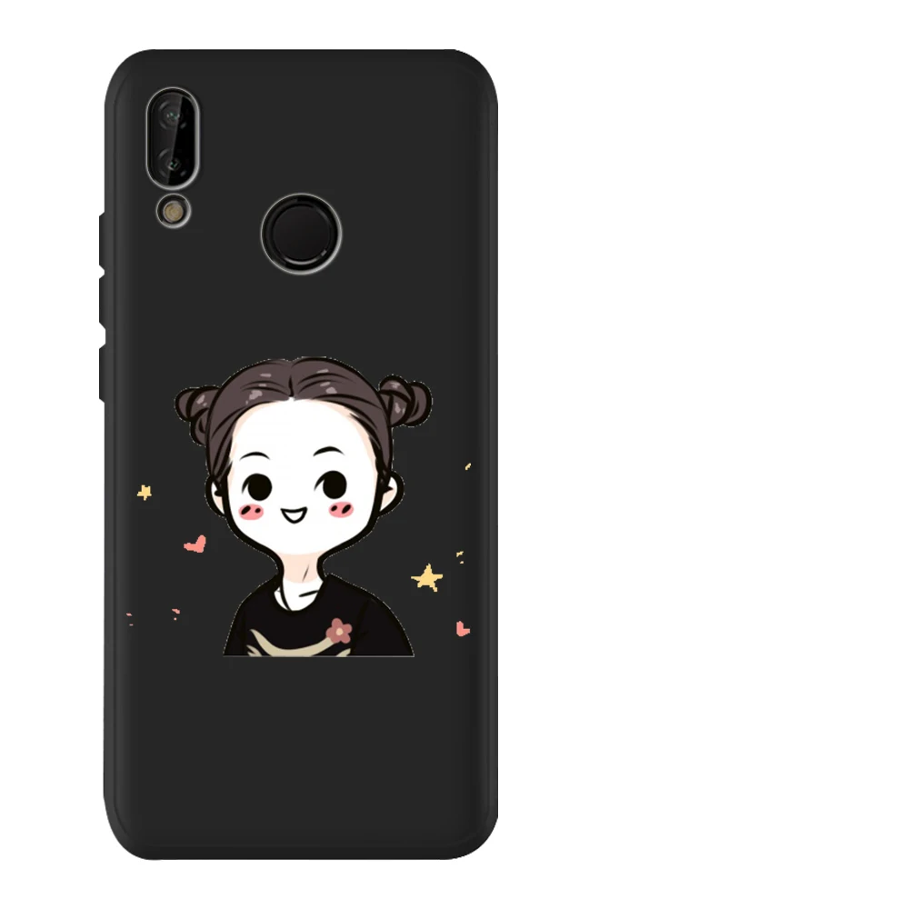 Cartoon girl black For Huawei P20 Pro Lite P30 P9 P8 P10 Honor 8X 9X 10 20i Cover Etui Funda Capa Shell Capinha Pattern Case 
Cartoon girl black For Huawei P20 Pro Lite P30 P9 P8 P10 Honor 8X 9X 10 20i Cover Etui Funda Capa Shell Capinha Pattern Case
