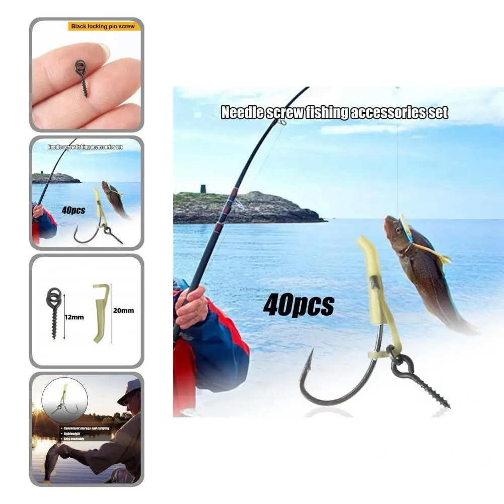 Компактная приманка для волос из АБС-пластика с защитой от скручивания, винты для приманки, рыболовные снасти
Компактная приманка для волос из АБС-пластика с защитой от скручивания, винты для приманки, рыболовные снасти