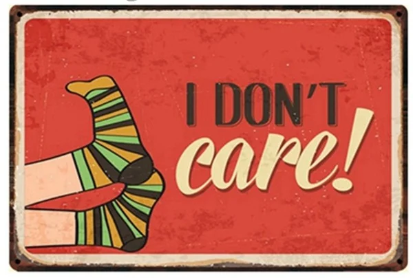 Vintage I Don't Care Metal Tin Sign 8x12 Inch Retro Home Kitchen Cafe Office Bar Pub Shop Art Wall Decor
Vintage I Don't Care Metal Tin Sign 8x12 Inch Retro Home Kitchen Cafe Office Bar Pub Shop Art Wall Decor