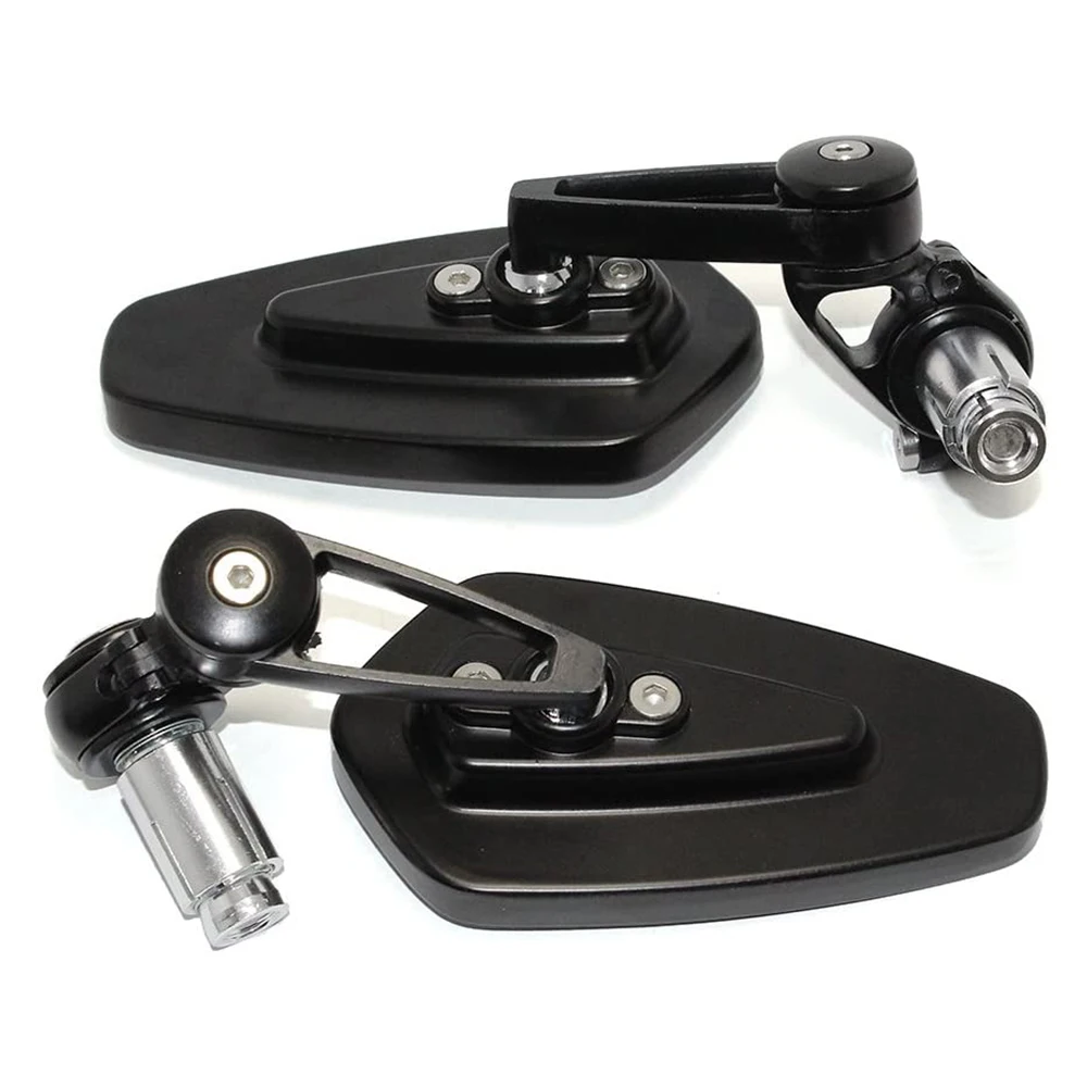 2Pcs Motorcycle Aluminum 7/8" 22mm Bar End Side Rearview Mirror Universal Motorbike Bike Handlebar Rear View Mirrors Universal 
2Pcs Motorcycle Aluminum 7/8" 22mm Bar End Side Rearview Mirror Universal Motorbike Bike Handlebar Rear View Mirrors Universal