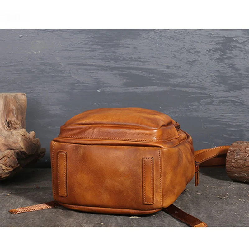 Ladies Genuine Leather Backpack Women Luxury Brand Girl's Double Shoulder Traval Casual Bacpacks Forever Young Soild Brown
Ladies Genuine Leather Backpack Women Luxury Brand Girl's Double Shoulder Traval Casual Bacpacks Forever Young Soild Brown