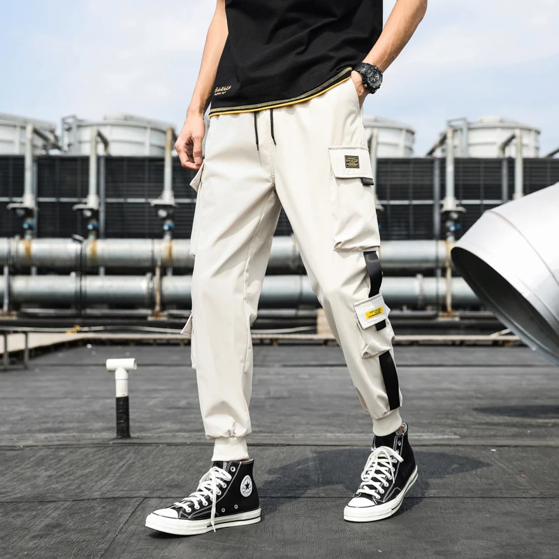 Men's Side Pockets Cargo Harem Pants 2021 Ribbons Black Hip Hop Casual Male Joggers Trousers Fashion Casual Streetwear Pants
Men's Side Pockets Cargo Harem Pants 2021 Ribbons Black Hip Hop Casual Male Joggers Trousers Fashion Casual Streetwear Pants