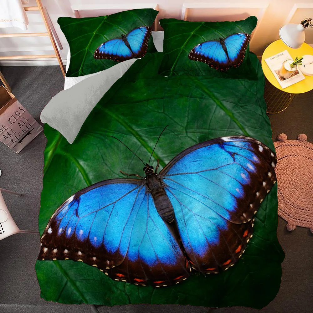 Colorful Butterfly Print Bedding Set Duvet Cover 2/3Pcs Bedcloth Single/Twin/Double/Full/Queen/King Size Adult Luxury Microfiber
Colorful Butterfly Print Bedding Set Duvet Cover 2/3Pcs Bedcloth Single/Twin/Double/Full/Queen/King Size Adult Luxury Microfiber
