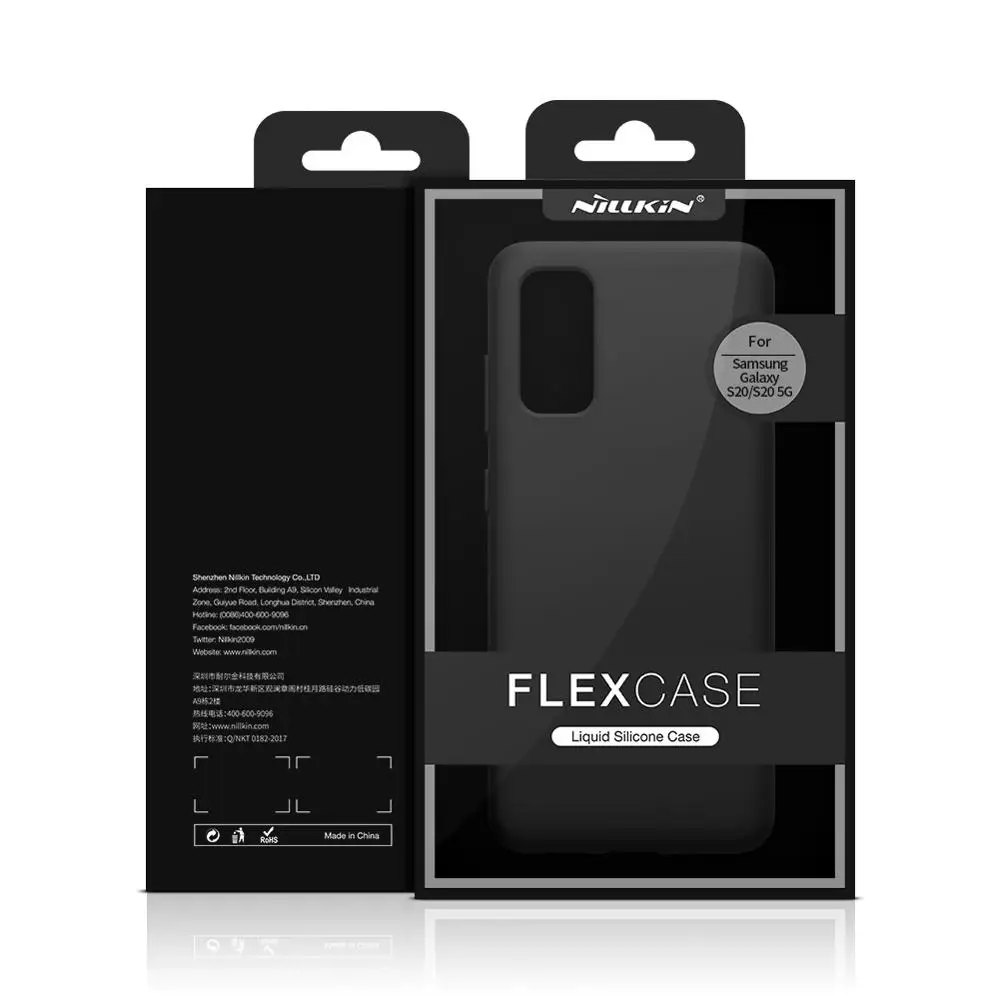 10pcs/lot Wholesale NILLKIN Flex Pure CASE For Samsung Galaxy S20/S20 5G Liquid Silicone Rubber Shockproof Phone Case
10pcs/lot Wholesale NILLKIN Flex Pure CASE For Samsung Galaxy S20/S20 5G Liquid Silicone Rubber Shockproof Phone Case