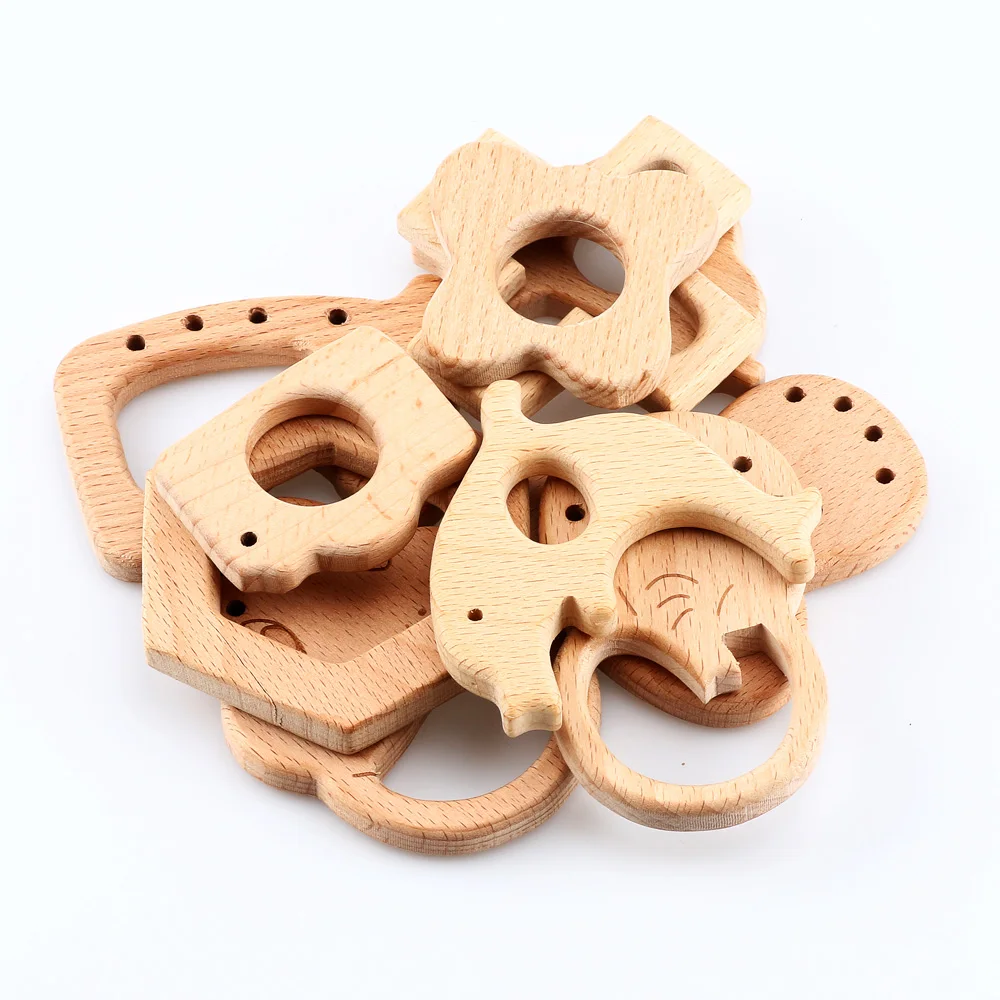 Safety Beech Wood Teething BPA-Free Fit Charms Baby Teether Baby Toys Natural Wooden Beads Made Baby Gift Molar Toys 2pcs
Safety Beech Wood Teething BPA-Free Fit Charms Baby Teether Baby Toys Natural Wooden Beads Made Baby Gift Molar Toys 2pcs